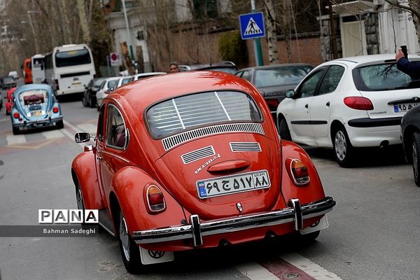 نمایش ماشین‌های تاریخی در کاخ سعد آباد