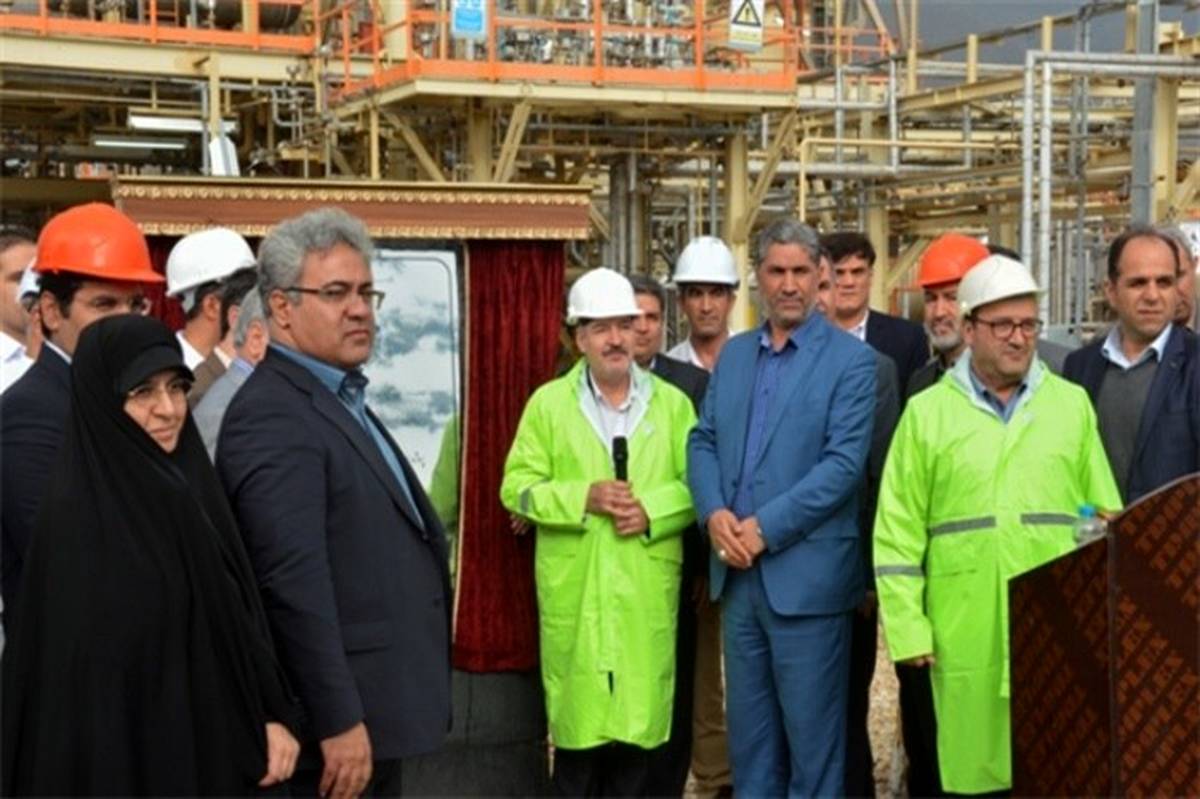 افتتاح طرح تولید واحد بودارکننده گاز طبیعی (مرکاپتان) و خط انتقال اتان از سایت دو به سایت یک پارس جنوبی
