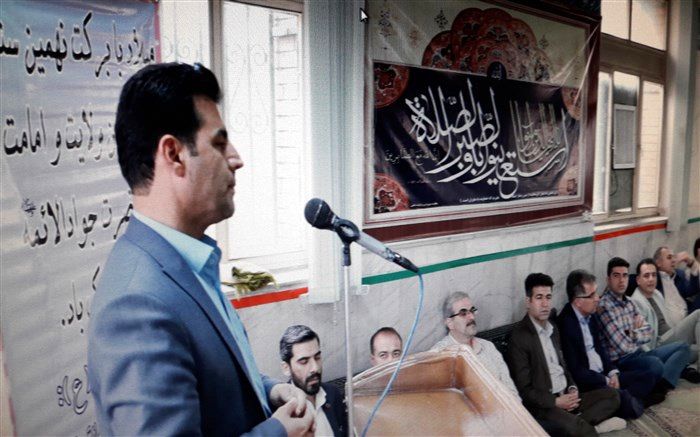 برگزاری مراسم اعیاد ماه رجب در اداره آموزش و پرورش ناحیه دو شهرری