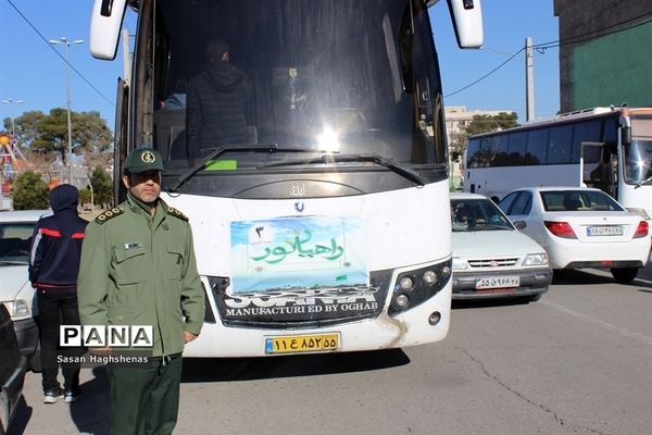 اعزام کاروان راهیان‌نور خانوادگی شهرستان اسلامشهر