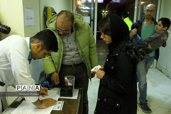 مصدومین حوادث چهارشنبه آخرسال