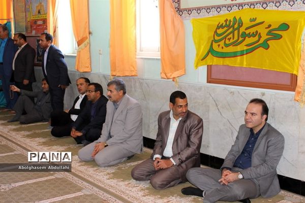 مراسم جشن میلاد حضرت علی(ع) و روز پدر در اداره‌کل آموزش و پرورش استان بوشهر