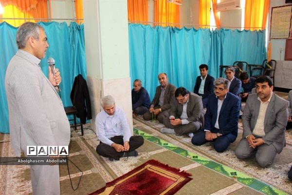 مراسم جشن میلاد حضرت علی(ع) و روز پدر در اداره‌کل آموزش و پرورش استان بوشهر
