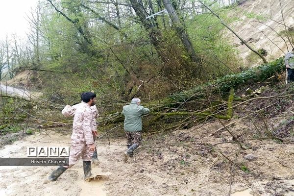 امدادرسانی به سیل‌زدگان شهرستان سوادکوه