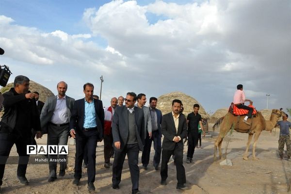 افتتاح کمپ عشایری گردشگری شهرستان خوسف