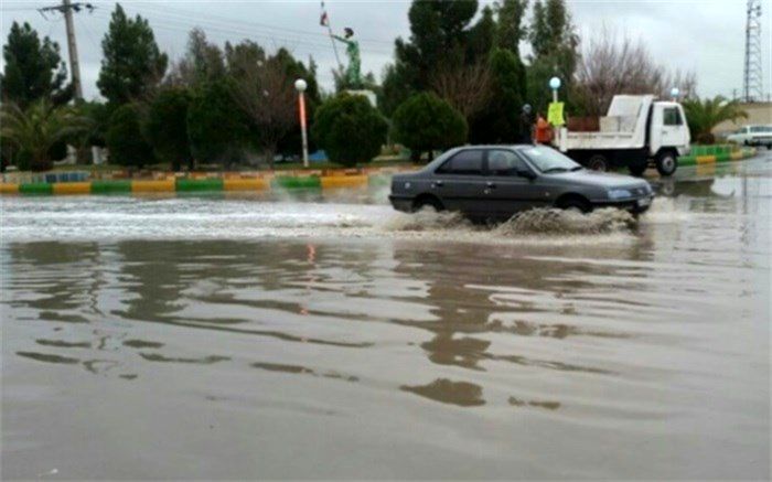 بارش شدید باران در جنوب و غرب کشور