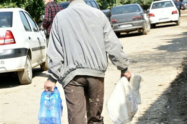 وضعیت مردم سیل‌زده در روستاهای دستنکلاه و تالارپشت سیمرغ