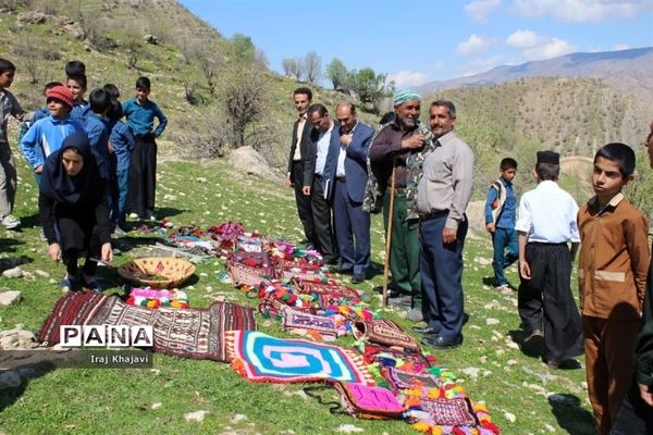 جشنواره غذاهای سنتی و صنایع دستی در روستای چمن سادات حسینی دهدزخوزستان