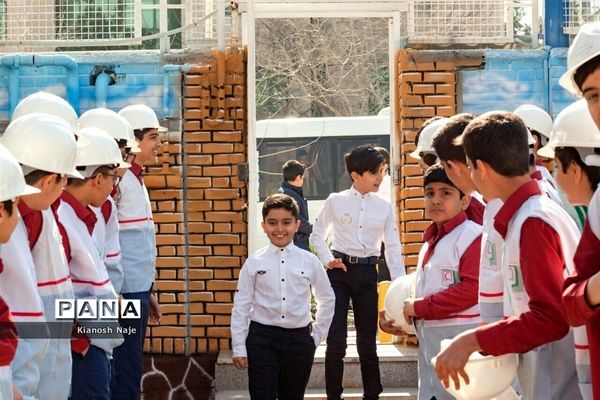 مانور استانی پیشگیری از حوادث چهارشنبه آخر سال در مشهد