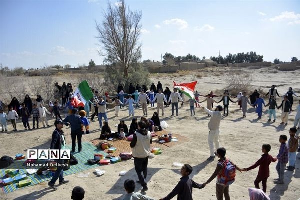 فاز نخست طرح امداد فرهنگى پیک امید در سیستان و بلوچستان