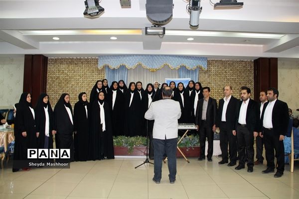 تجلیل از کادر پرورشی و تربیتی ناحیه یک ری