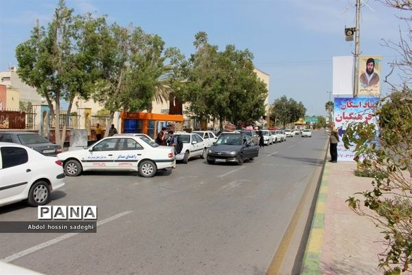 اسکان مسافران نوروزی در مدارس بوشهر-۲