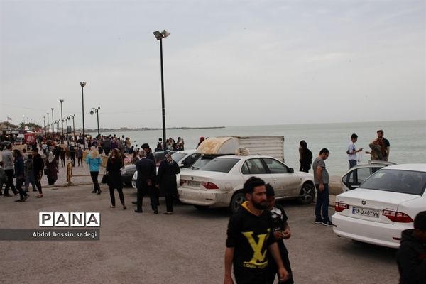 مسافران نوروزی بوشهر-2