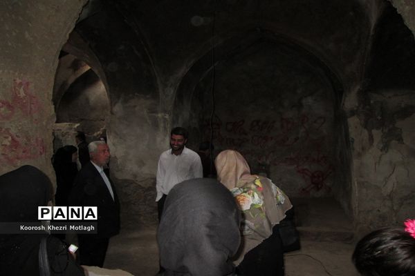 بازسازی و مرمت حمام ملا بابا در شهرستان کازرون