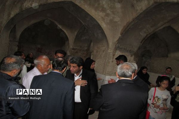 بازسازی و مرمت حمام ملا بابا در شهرستان کازرون