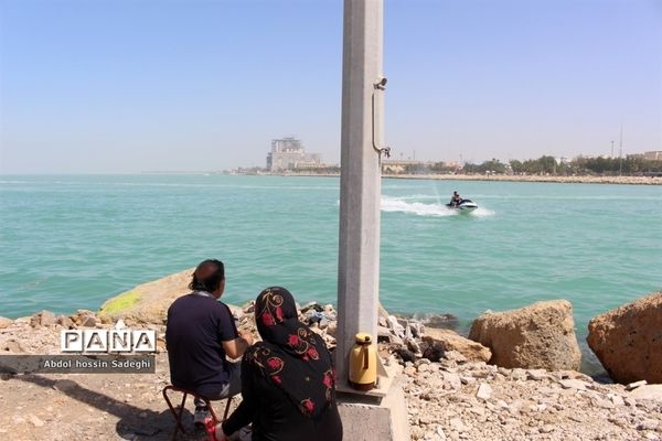 مسافران نوروزی در بوشهر-3