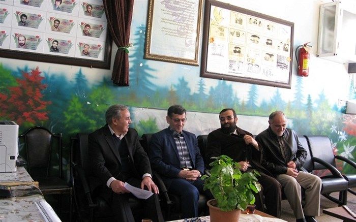 بازدید مدیرکل آموزش و پرورش اردبیل از ستاد اسکان فرهنگیان ناحیه یک