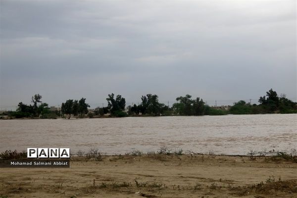 افزایش سطح آب رود کارون در اهواز