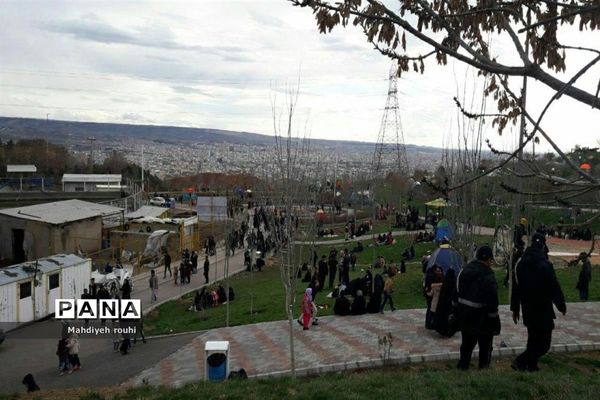 13فروردین روز طبیعت در کوه عون بن علی تبریز