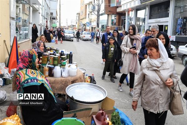 حضور گردشگران خارجی در تور نوروزی ساری‌گردی