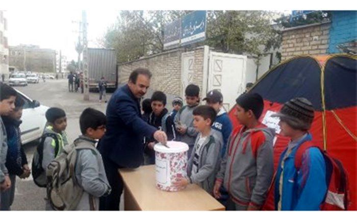 اهدای 20 هزار قرص نان توسط فرهنگیان و دانش آموزان نیشابوری به هموطنان سیل زده