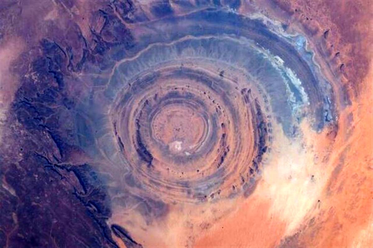 عکس روز ناسا؛ اینجا "چشم ساهارا" است