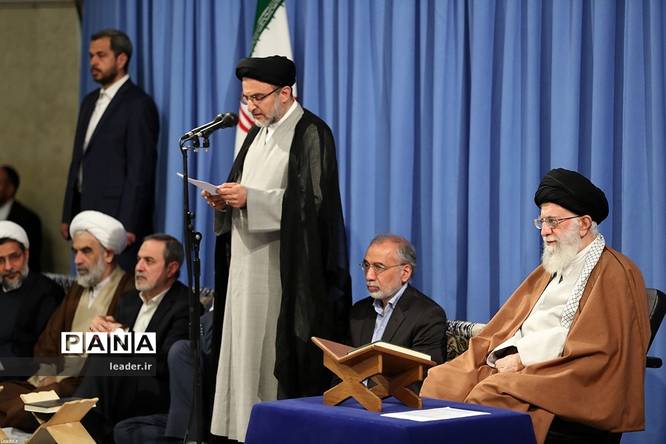 دیدار شرکت کنندگان در مسابقات بینالمللی قرآن با رهبر انقلاب