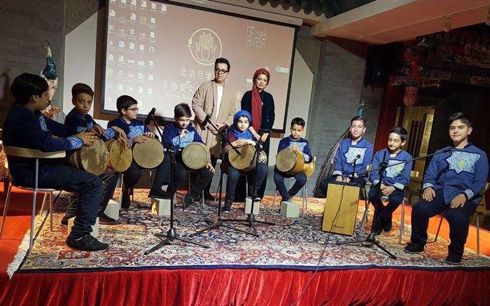 کنسرت گروه موسیقی «کاغذ رنگی» ایران در کنسرواتوار پکن و موزه میراث ناملموس چین