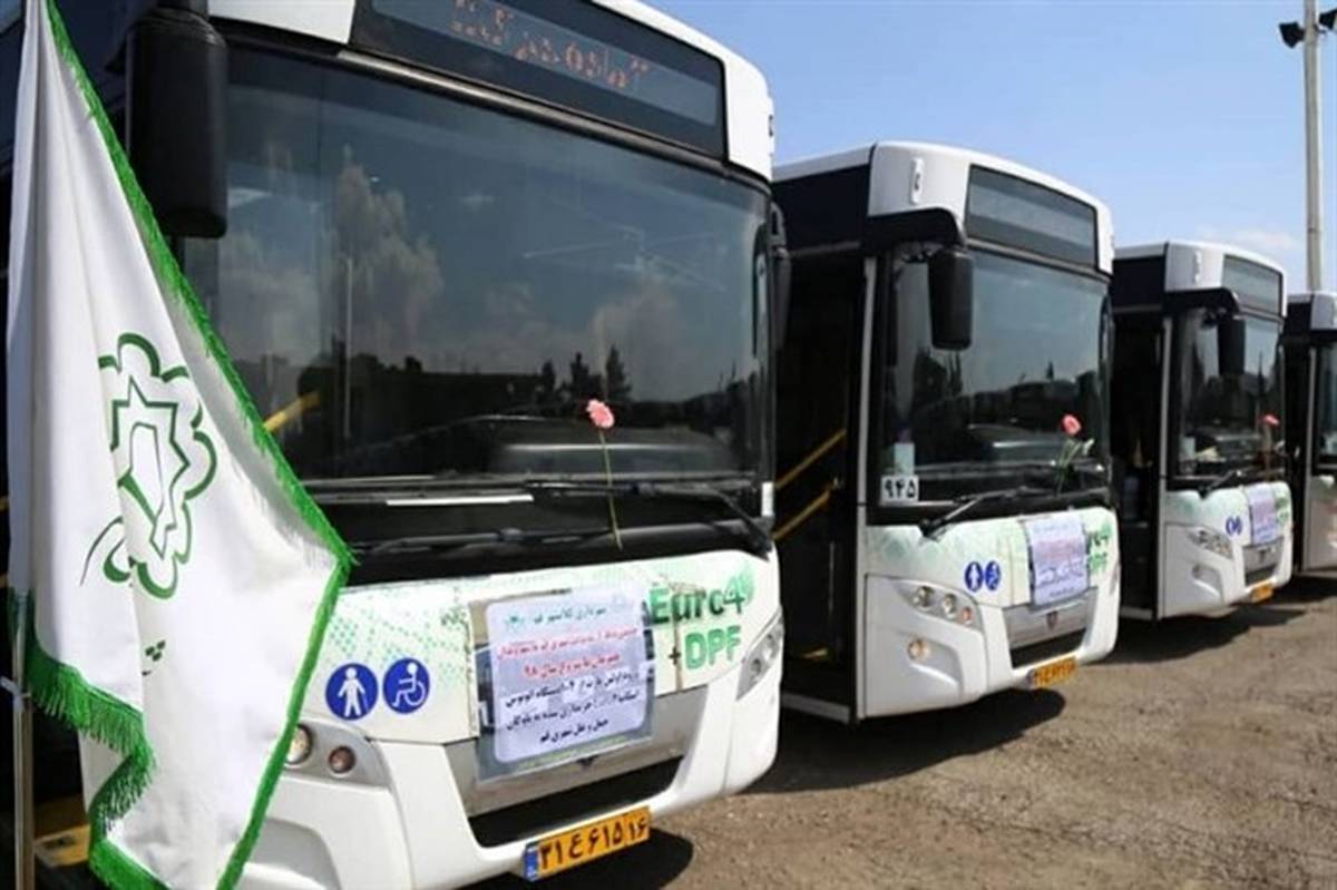۱۰۴ دستگاه اتوبوس به ناوگان عمومی قم افزوده می شود