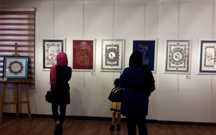 برگزاری نمایشگاه آثار نگارگری هنرجویان  در شهرقدس