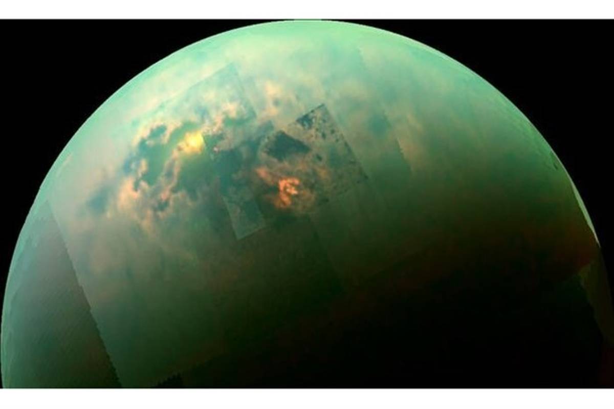 شباهت بیش از حد تصور دریاچه‌های قمر تایتان با دریاچه‌های زمین +عکس