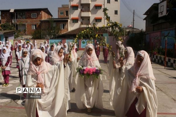 پویش ملی «سیل مهربانی هم‌کلاسی‌ها» در مدرسه بی‌بی شهربانو گلوگاه