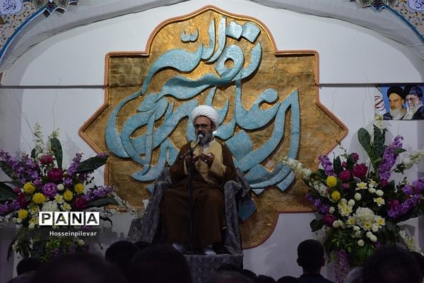 برگزاری جشن نیمه.شعبان در مسجد مهدیه بیرجند با سخنرانی حجت الاسلام والمسلمین دانشمند