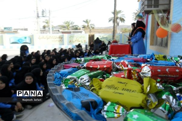 جشن نیمه شعبان در آموزشگاه شهید انصاری زرین دشت