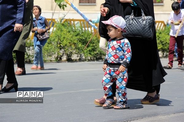 راهپیمایی بزرگ منتظران مهدی{عج} در شیراز