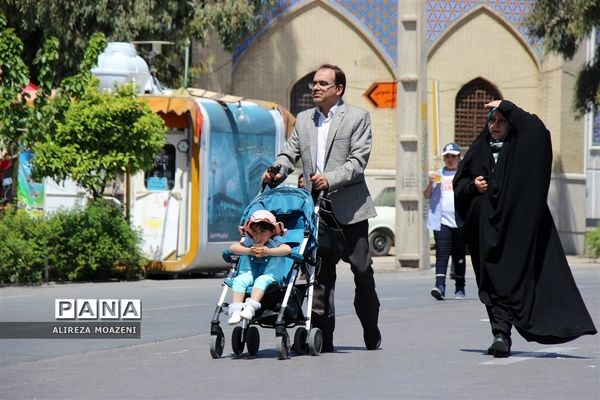 راهپیمایی بزرگ منتظران مهدی{عج} در شیراز