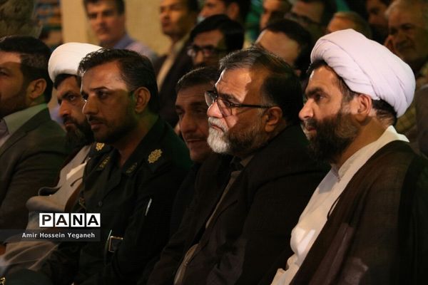 مراسم گرامیداشت سالروز تاسیس سپاه پاسداران انقلاب اسلامی با حضور آیت الله خاتمی در جزیره کیش
