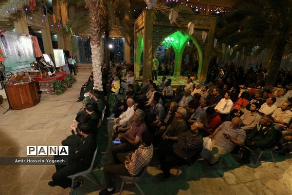 مراسم گرامیداشت سالروز تاسیس سپاه پاسداران انقلاب اسلامی با حضور آیت الله خاتمی در جزیره کیش