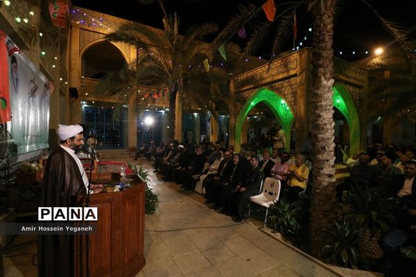 مراسم گرامیداشت سالروز تاسیس سپاه پاسداران انقلاب اسلامی با حضور آیت الله خاتمی در جزیره کیش