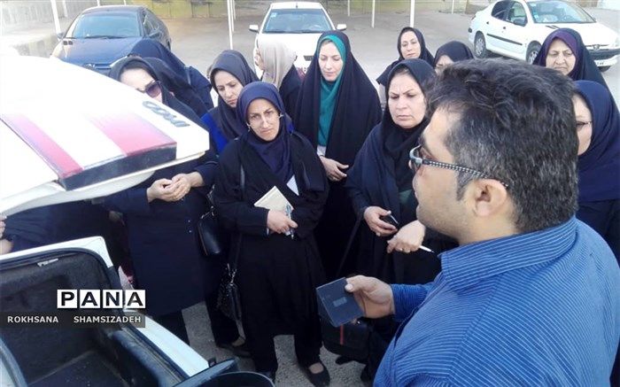 کارگاه توانمند سازی (سرویس خودرو) بانوان  درآموزش و پرورش شهرستان امیدیه برگزار گردید