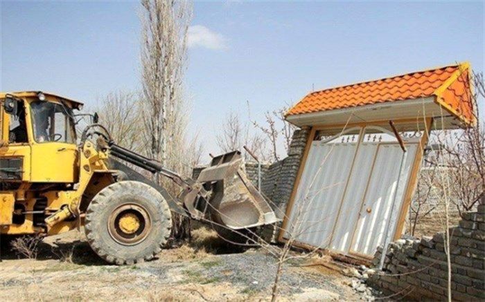 تخریب ساخت و سازهای غیرمجاز در ملارد
