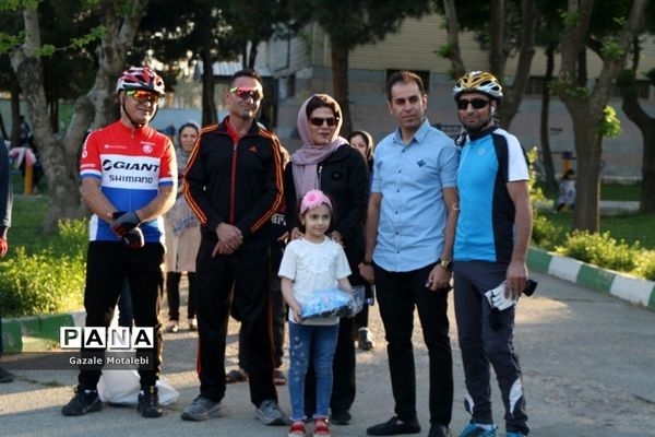 همایش دوچرخه‌سواری همگانی در اسلامشهر
