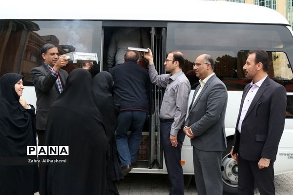 بدرقه اولین گروه مشاورین بالینی آموزش و پرورش شهر تهران به لرستان