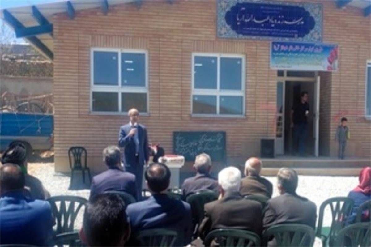 کلنگ زنی و افتتاح 3 آموزشگاه در شهرستان سمیرم
