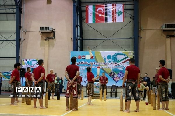 آئین افتتاحیه تورنومنت بین المللی دانشگاه ارومیه