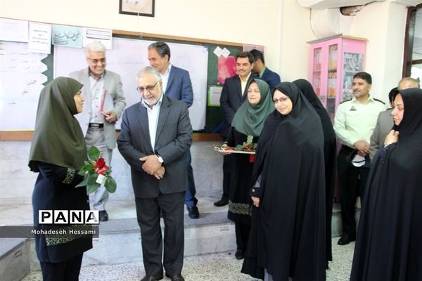 جشن سپاس معلم دردبستان شاهد دختران