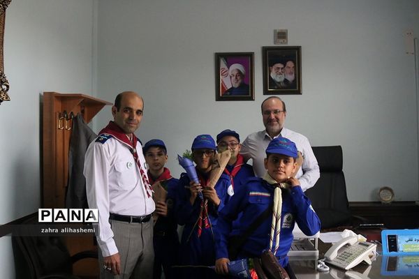 قدردانی دانش‌آموزان پیشتاز از آموزش و پرورش شهر تهران