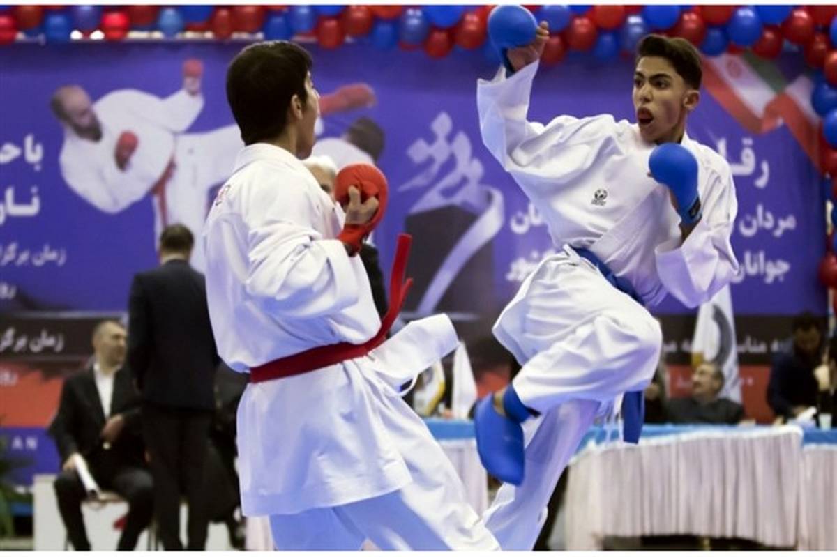 جشنواره کاراته روز معلم در رشت برگزار شد