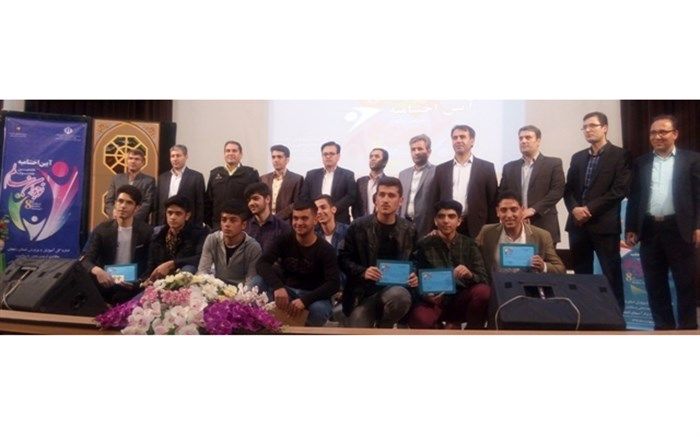 درخشش 22 نفر از  معلمان و دانش آموزان ابهری درهشتمین جشنواره نوجوان سالم