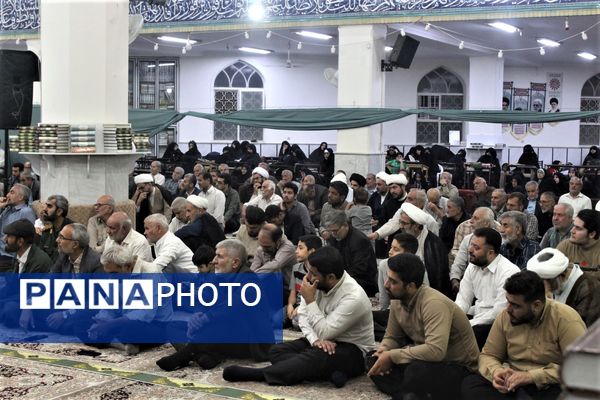 مراسم گرامیداشت شهید «مصطفی نبی لو»